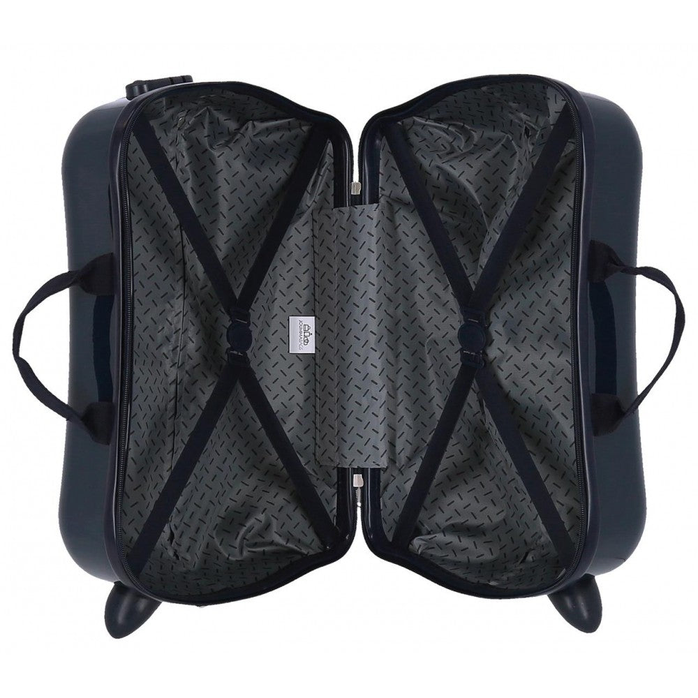 Kinderkoffer Movom Arcoiris Always Smile Met 2 mariene multidirectionele wielen