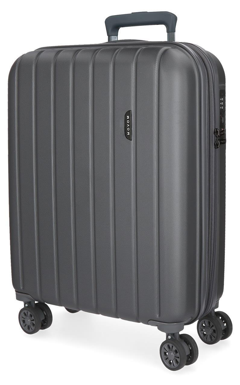 5318662 TROLLEY ABS 55CM.4R.C/EXP.WOOD ANTHRACITE