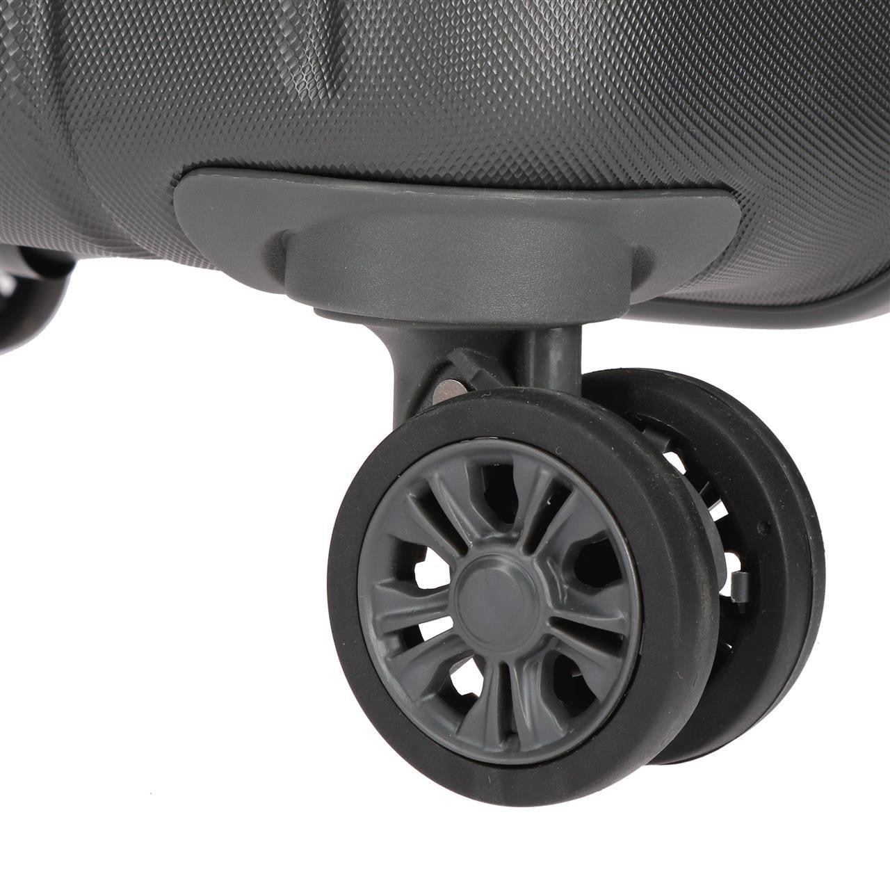 5318662 TROLLEY ABS 55CM.4R.C/EXP.WOOD ANTHRACITE