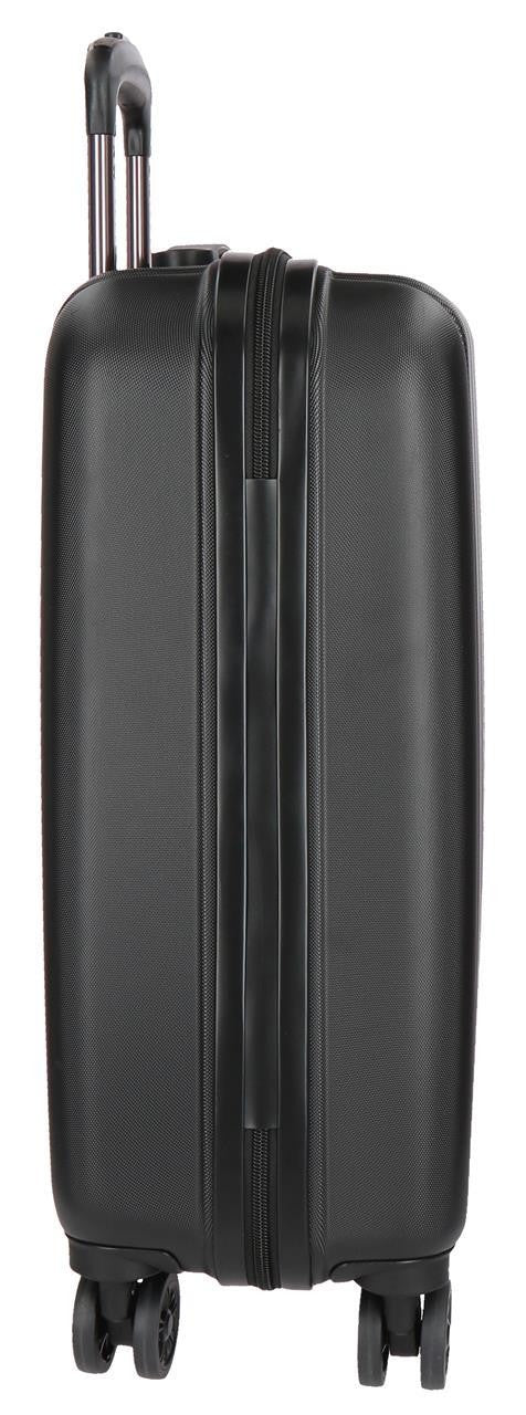 5319161 TROLLEY ABS 55CM.4R.WOOD NERO