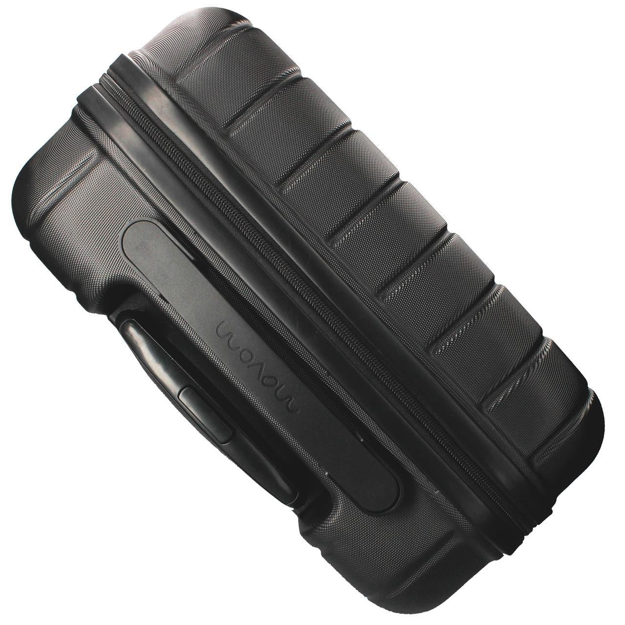 5319161 TROLLEY ABS 55CM.4R.WOOD NERO