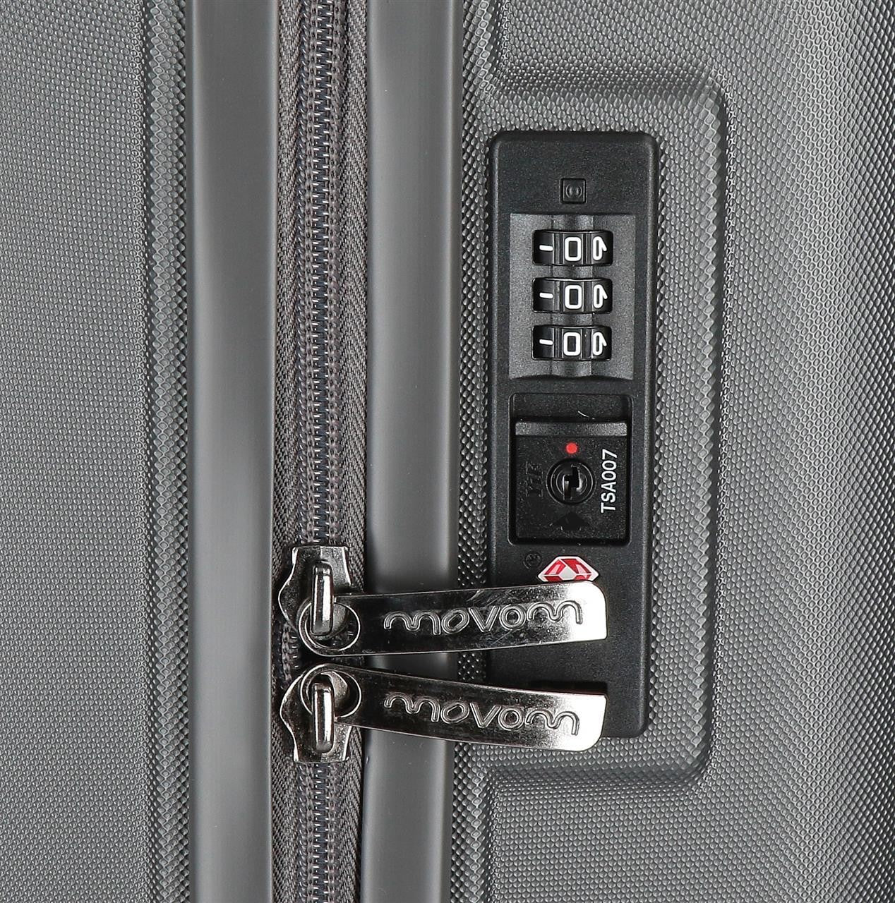 5319162 TROLLEY ABS 55CM.4R.WOOD ANTRACITE