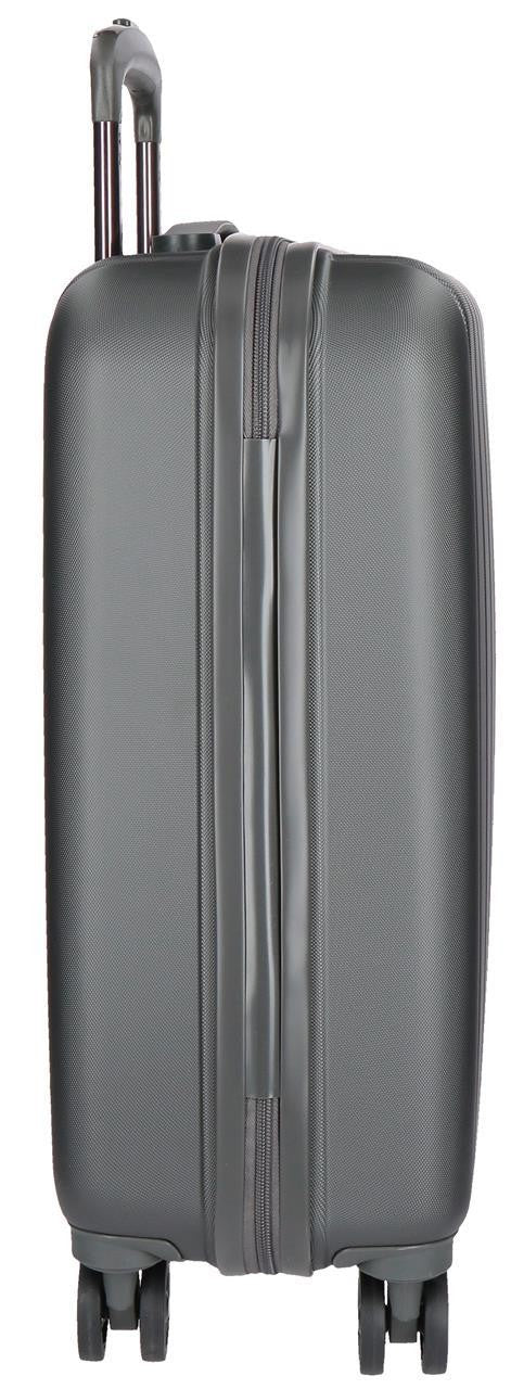 5319162 TROLLEY ABS 55CM.4R.WOOD ANTRACITE