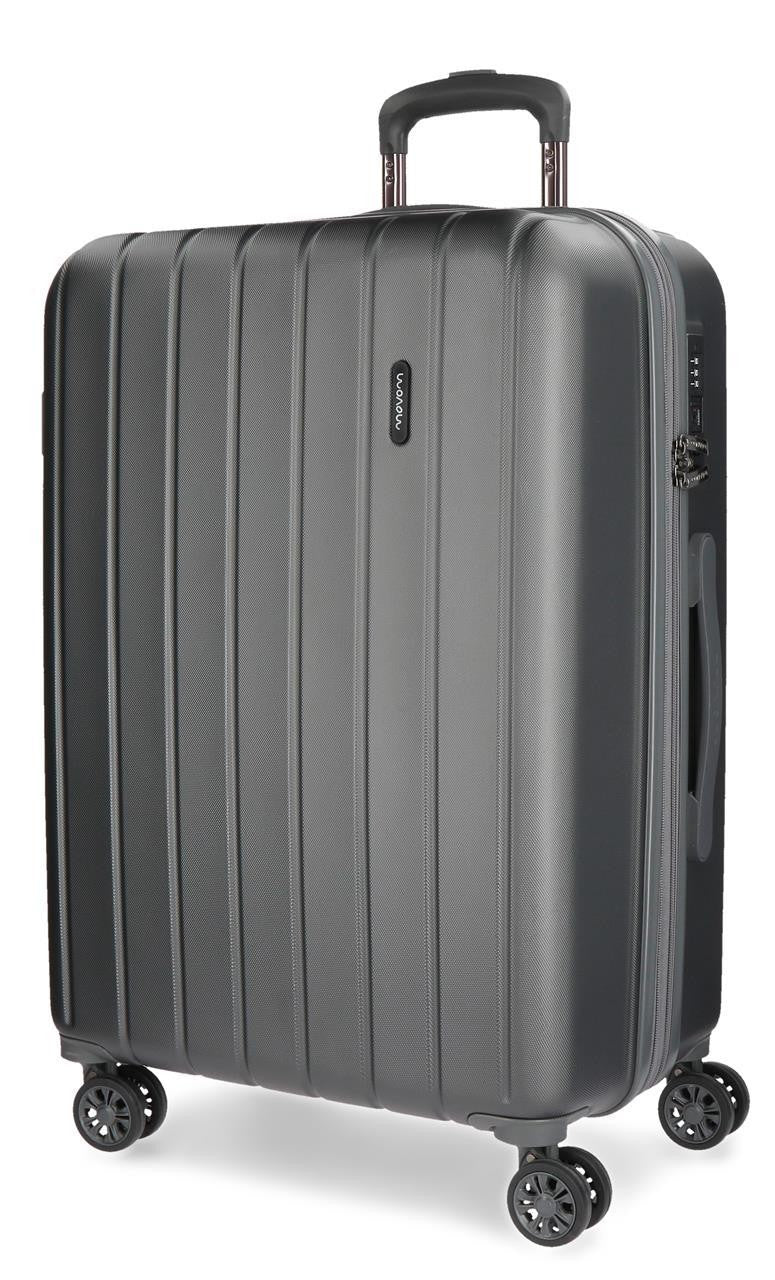 5319262 TROLLEY ABS 65CM.4R.WOOD ANTHRACITE