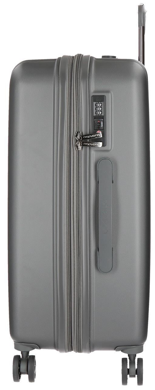 5319262 TROLLEY ABS 65CM.4R.WOOD ANTHRACITE