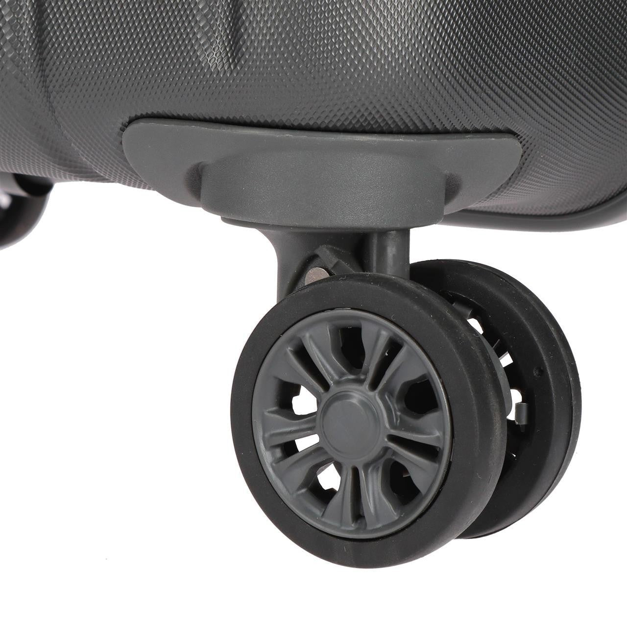 5319262 TROLLEY ABS 65CM.4R.WOOD ANTHRACITE