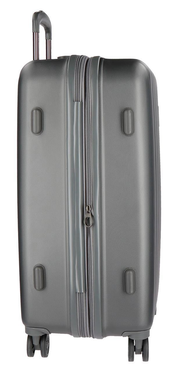 5319262 TROLLEY ABS 65CM.4R.WOOD ANTHRACITE