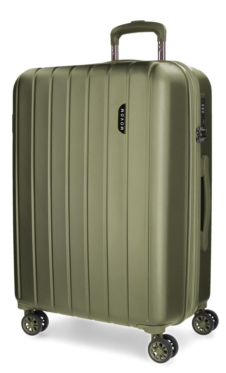 531926A TROLLEY ABS 65CM.4R.WOOD KHAKI