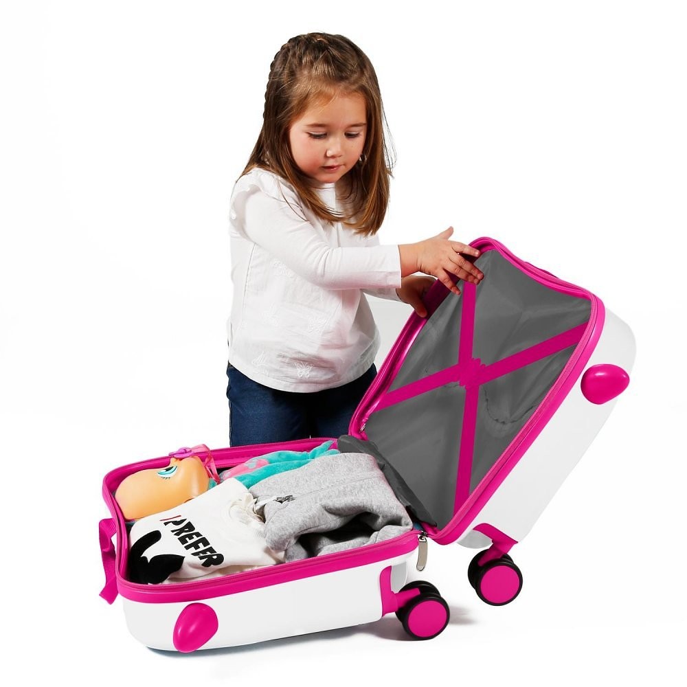 Children's suitcase 2 multidirectional wheels Sparkle Frozen