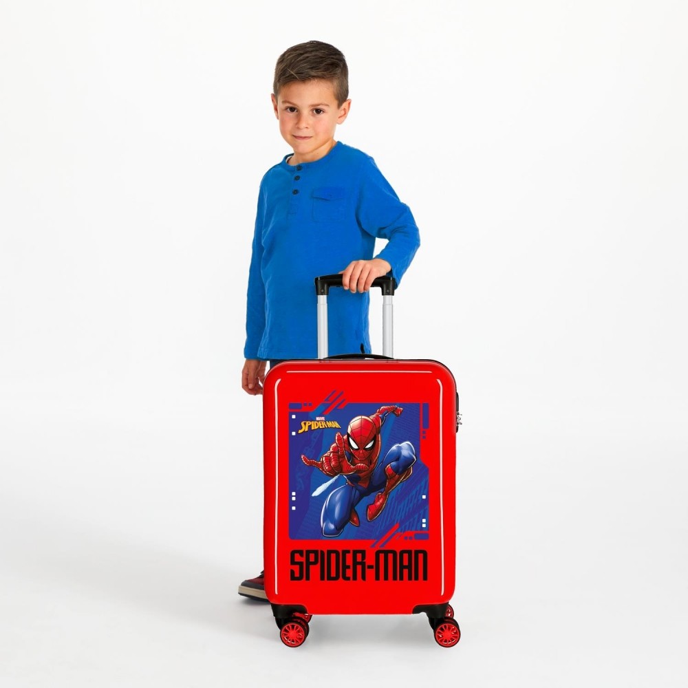 Valigia da cabina SPIDERMAN STREET Rigido in rosso