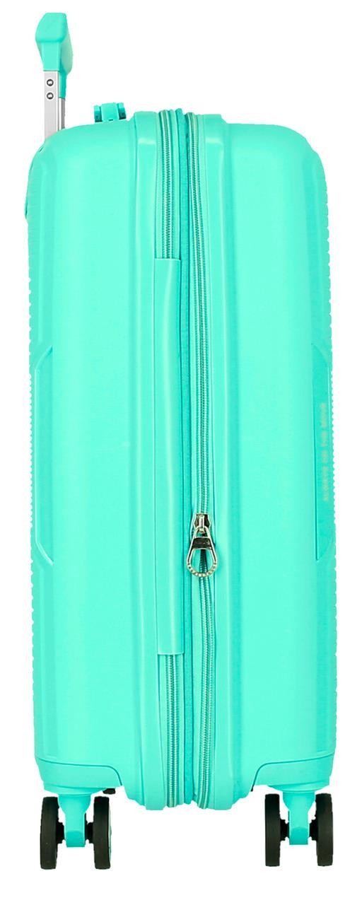 5328628 TROLLEY PP 55CM.4R.C/EXP.MOVOM INARI TURCHESE