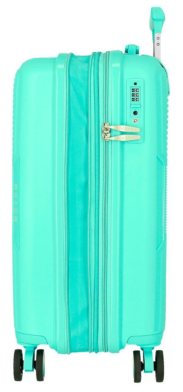 5328628 TROLLEY PP 55CM.4R.C/EXP.MOVOM INARI TURCHESE