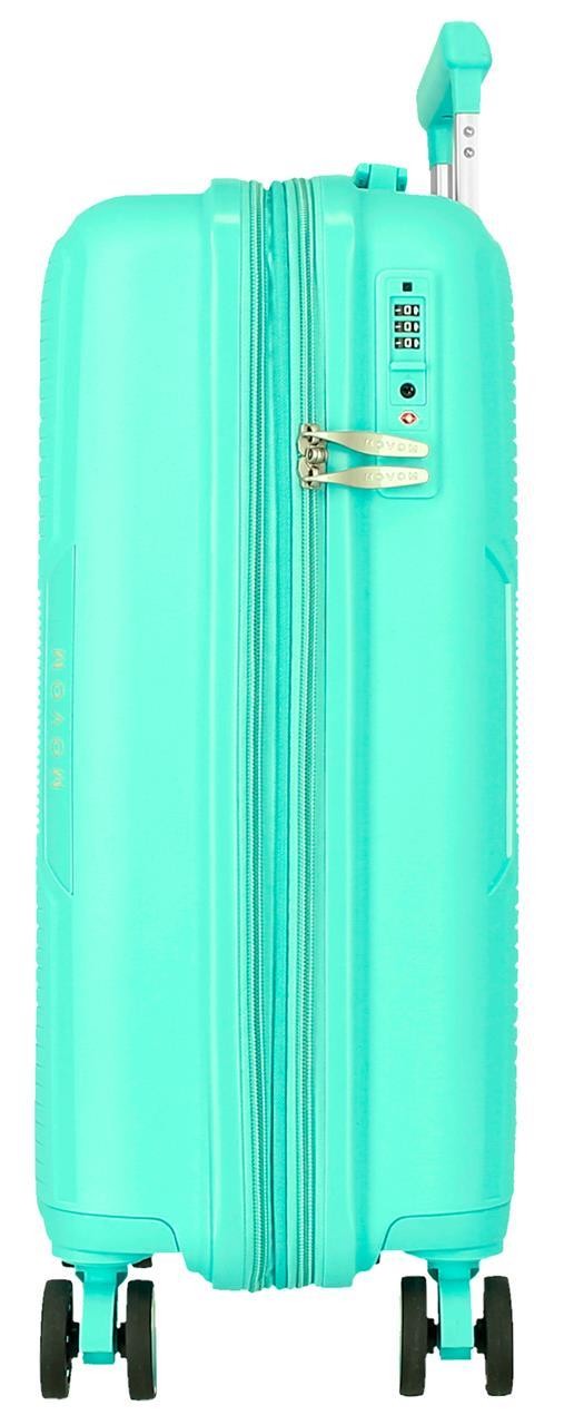 5328628 TROLLEY PP 55CM.4R.C/EXP.MOVOM INARI TURCHESE