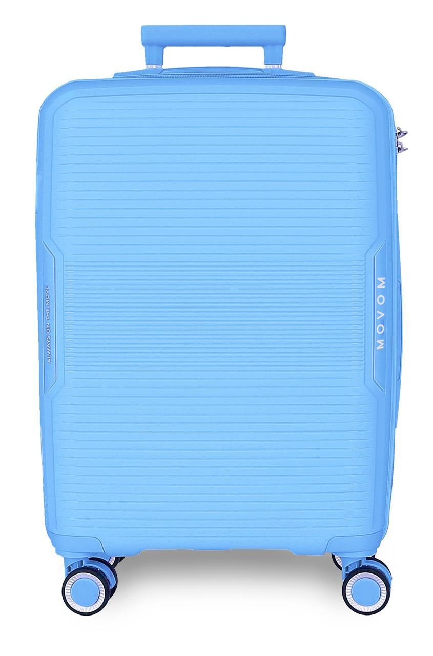 5329127 TROLLEY PP 55CM.4R.MOVOM INARI BLUE