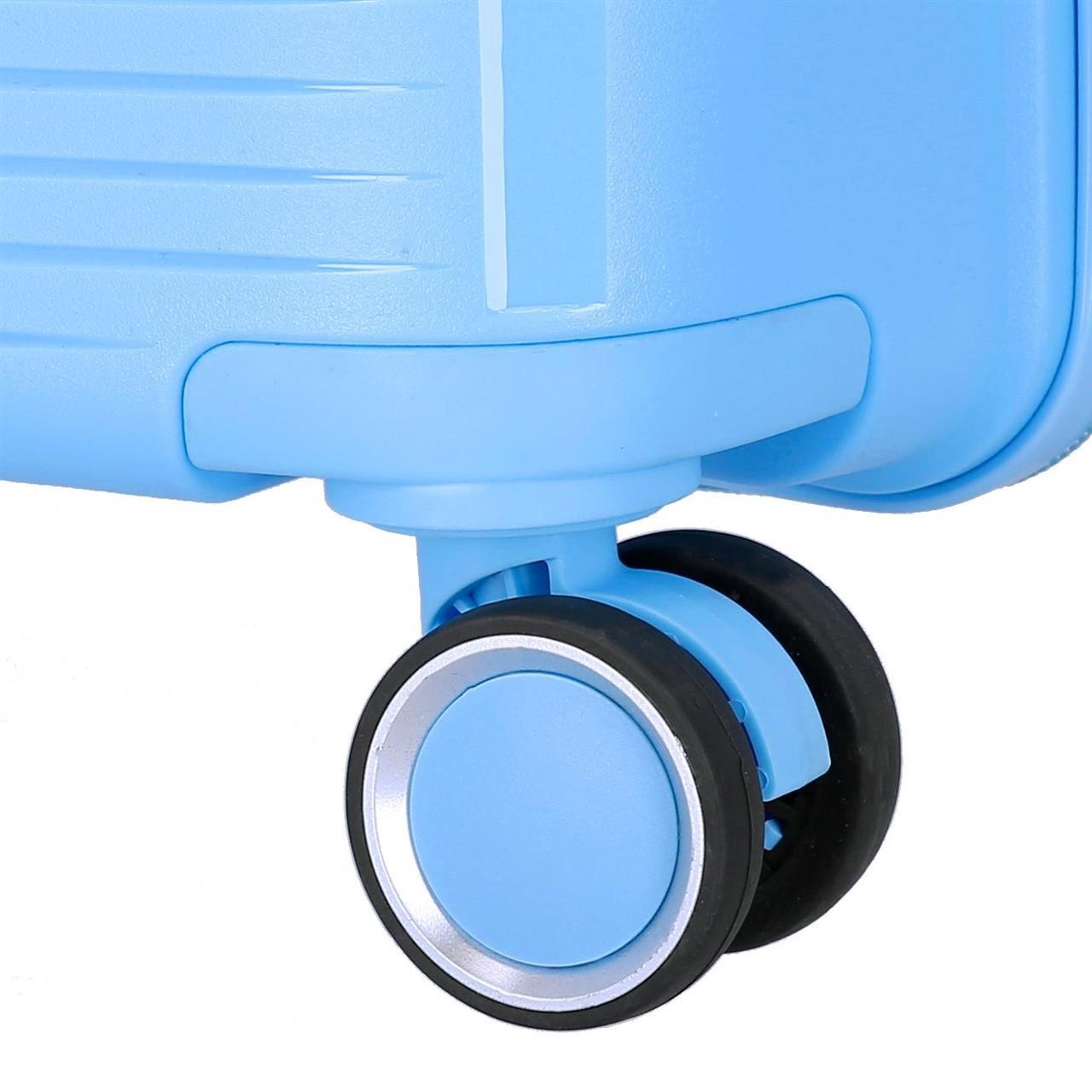 5329127 TROLLEY PP 55CM.4R.MOVOM INARI BLUE