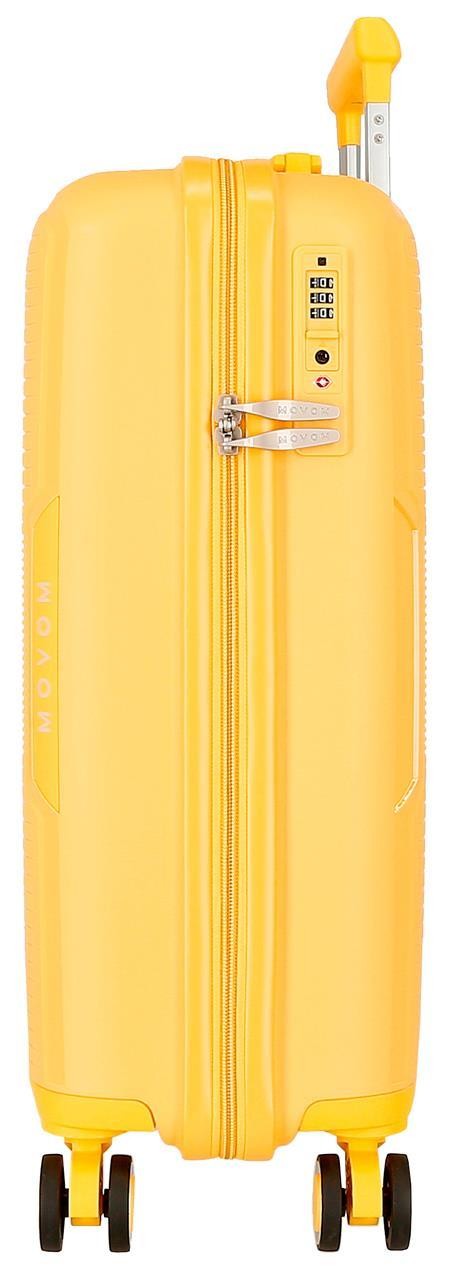 5329129 TROLLEY PP 55CM.4R.MOVOM INARI YELLOW