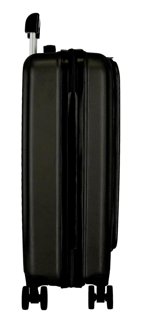 5351221 TROLLEY ABS C/BOLS. 55CM.4R.MOVOM DAYTON CZARNY