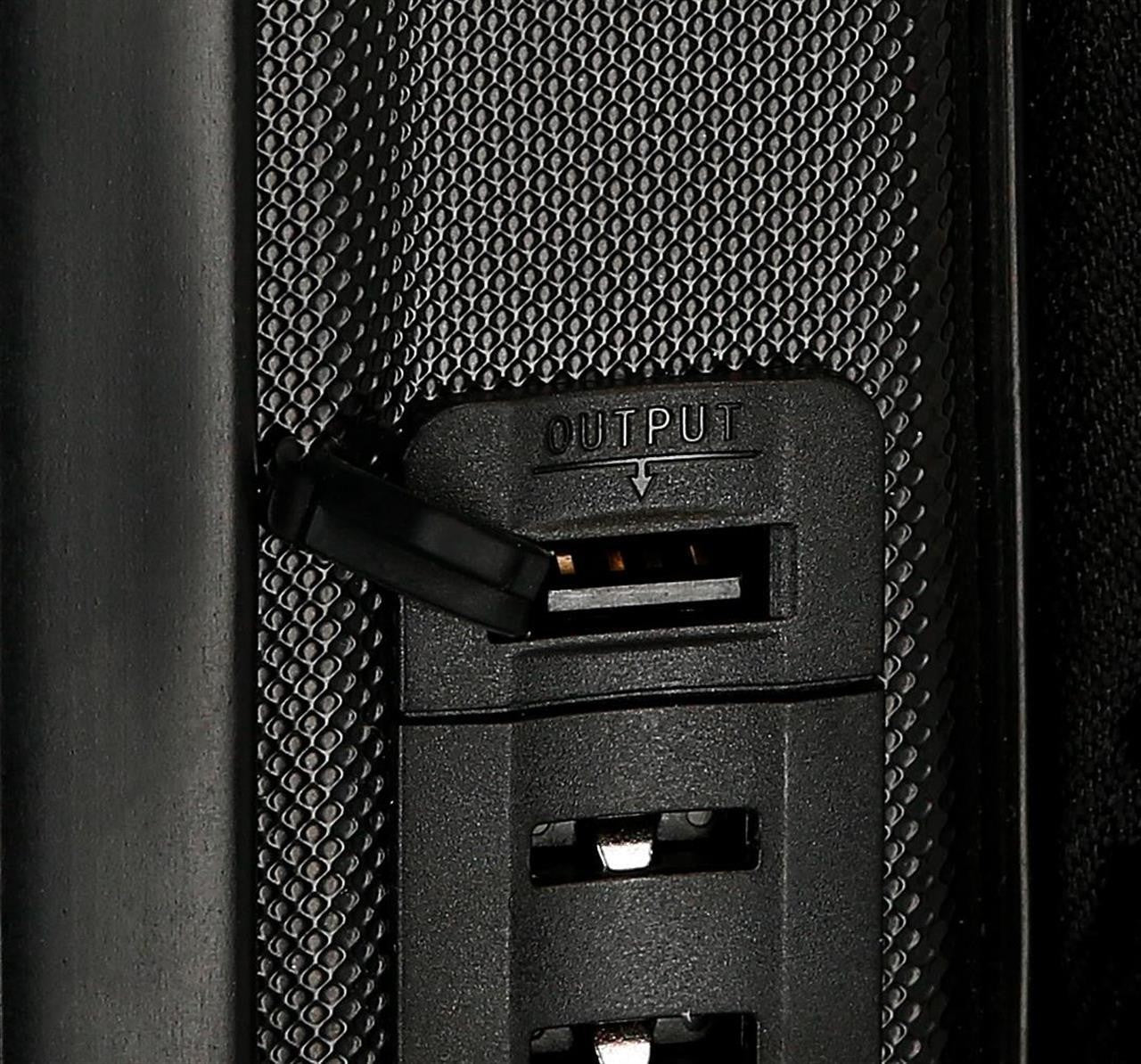 5351221 TROLLEY ABS C/BOLS. 55CM.4R.MOVOM DAYTON CZARNY