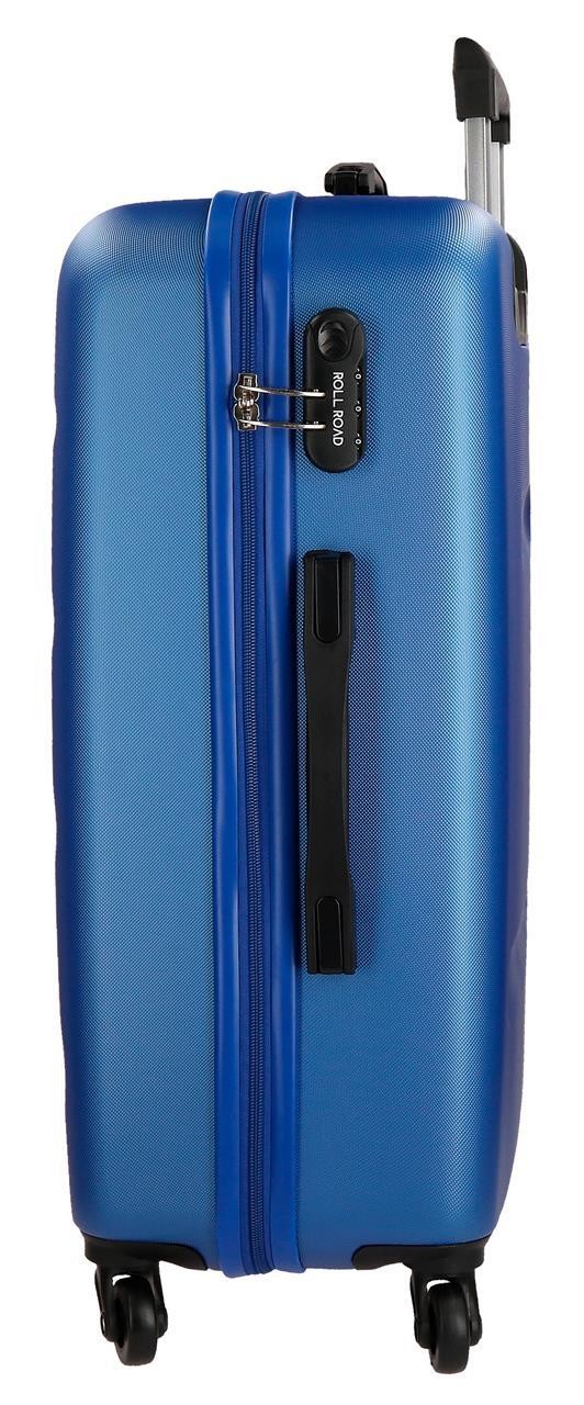 5849263 TROLLEY ABS 65CM.4R.FLEX BLUE