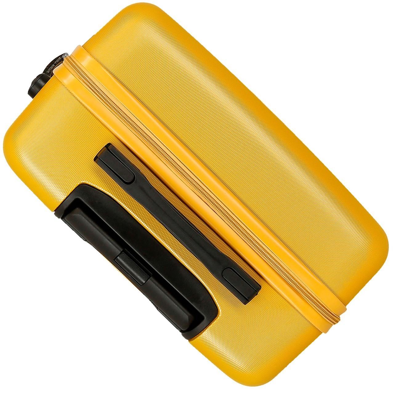 584926D TROLLEY ABS 65CM.4R.FLEX OCHER