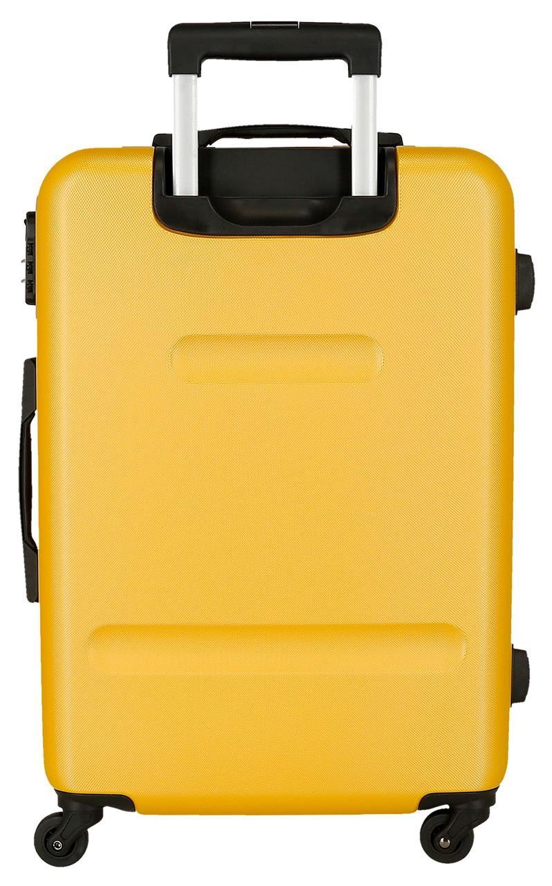 584926D TROLLEY ABS 65CM.4R.FLEX OCHER