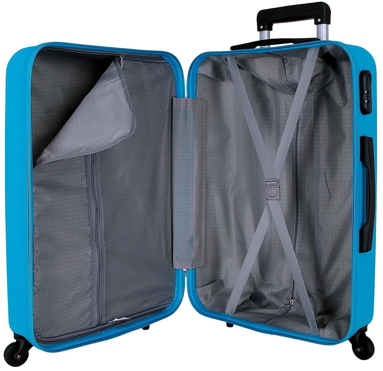 584936A Trolley ABS 75 cm.4r.flex Blue