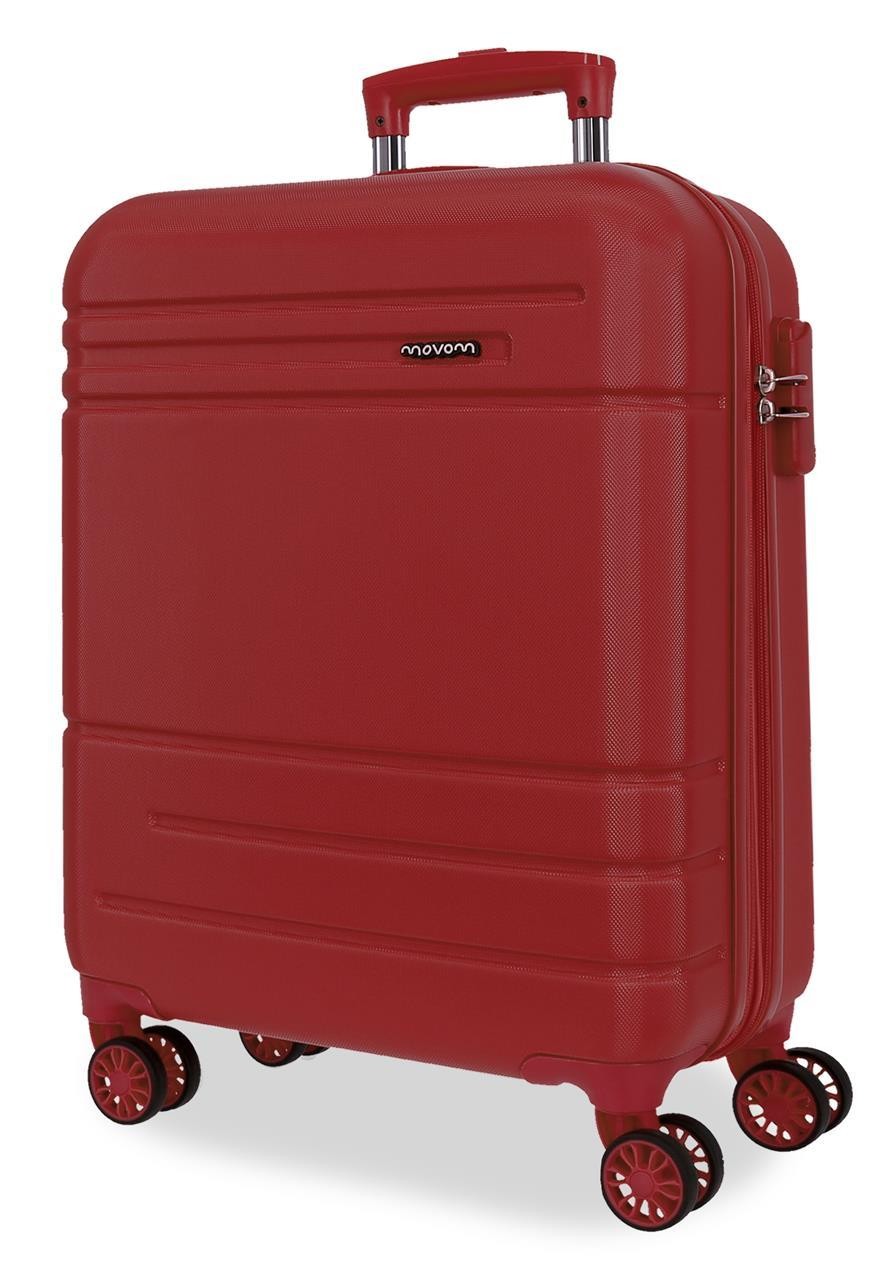 5988664 TROLLEY ABS 55CM.4R.C/EXP.MOVOM GALAXY Bordeaux