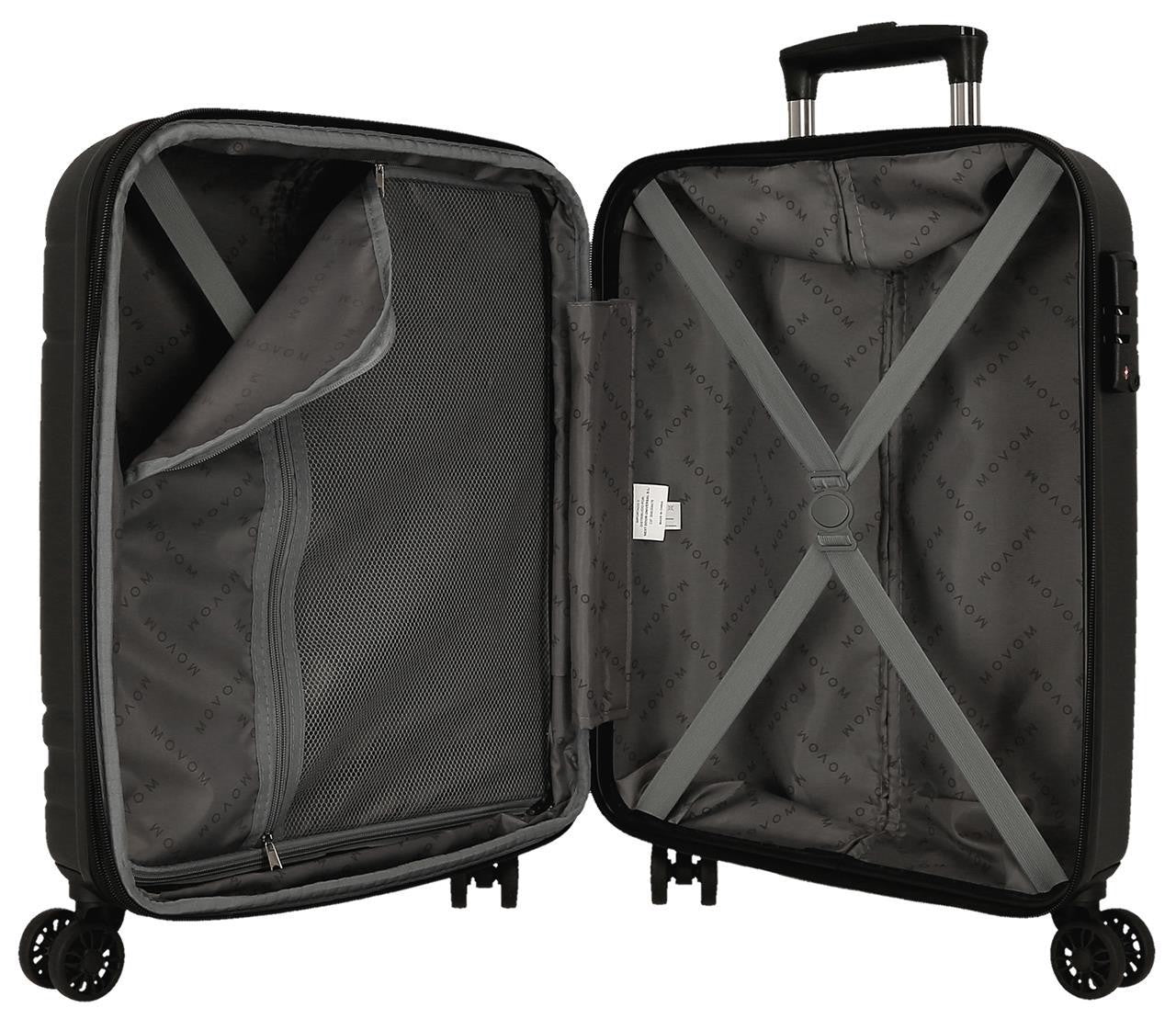 598866A Trolley ABS 55 cm.4r.c/Exp.Movom Galaxy Black