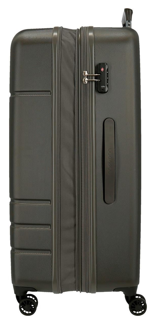 5989261 TROLLEY ABS 68CM.4R.MOVOM GALAXY Antraciet