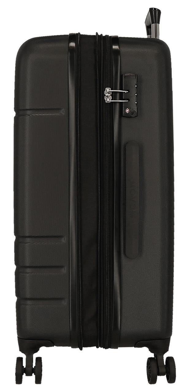 598926A TROLLEY ABS 68CM.4R.MOVOM GALAXY BLACK