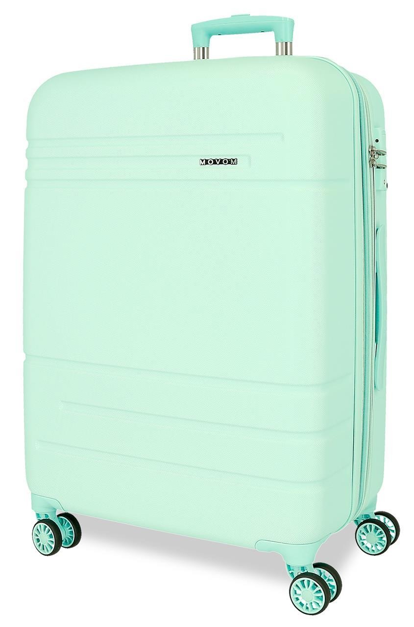 598926B TROLLEY ABS 68CM.4R.MOVOM GALAXY Light blue