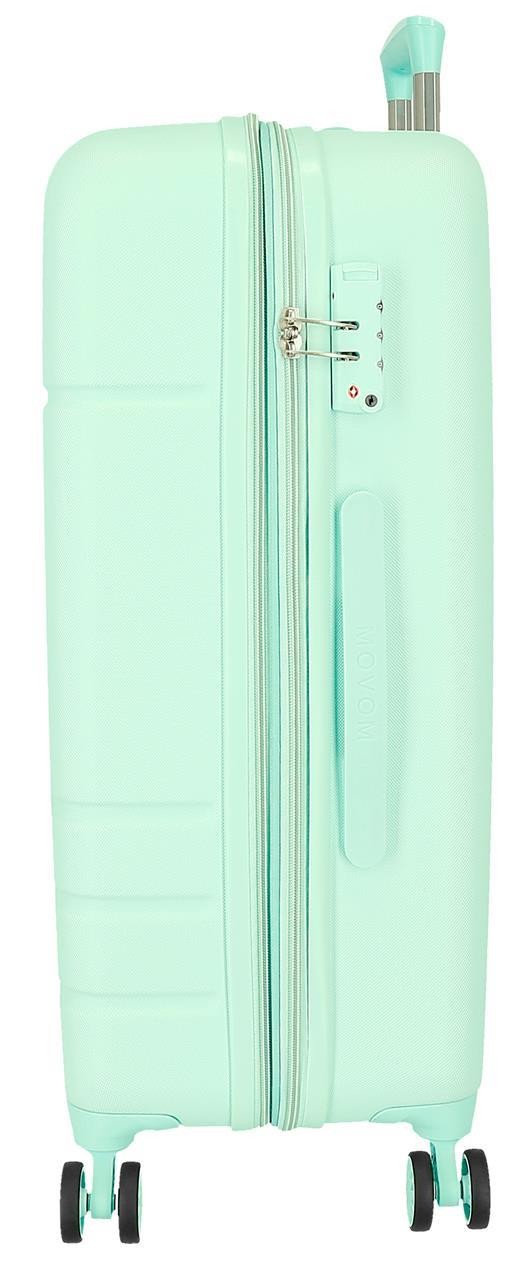 598926B TROLLEY ABS 68CM.4R.MOVOM GALAXY Light blue