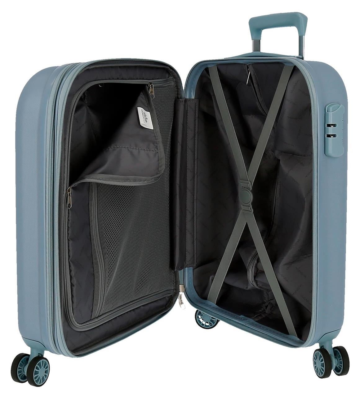 5998663 TROLLEY ABS 55CM.4R.C/EXP.MOVOM RIGA Cielo blu