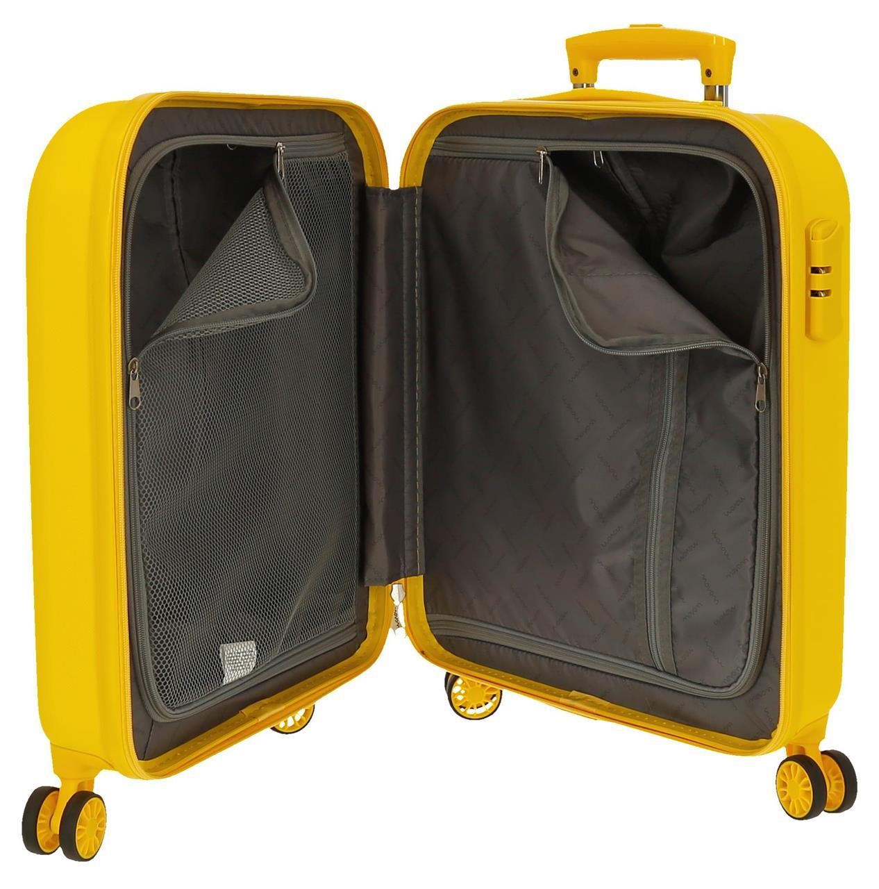 5999167 TROLLEY ABS 55CM.4R.MOVOM RIGA GIALLO