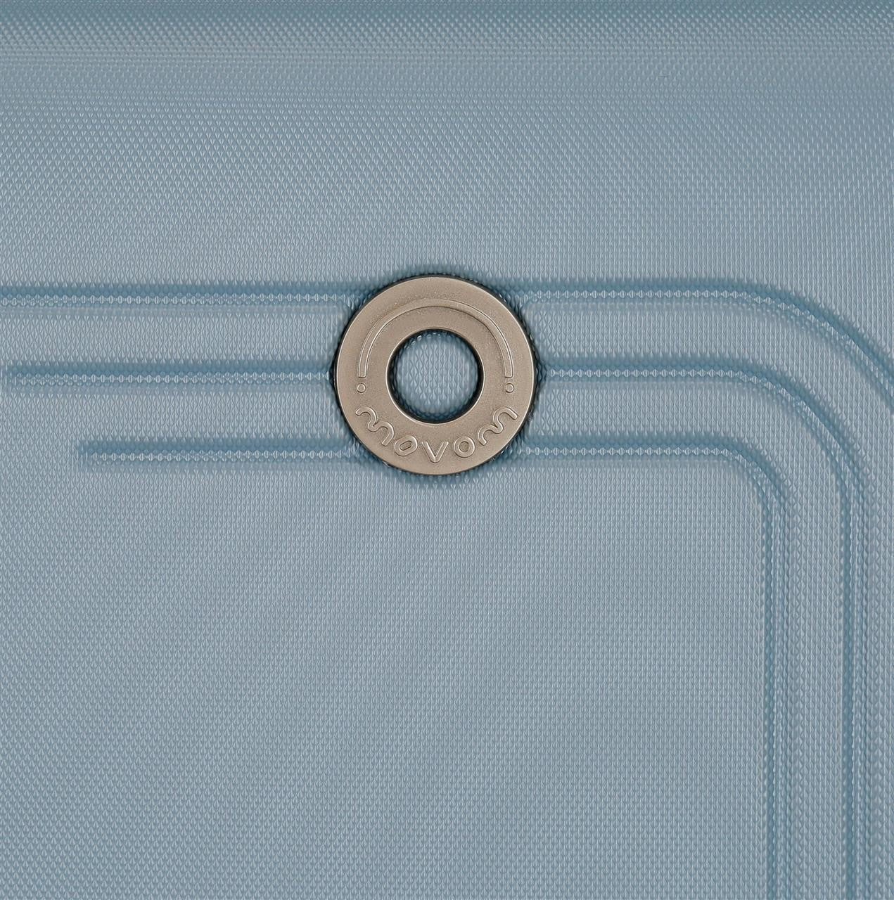 5999263 TROLLEY ABS 70CM.4R.MOVOM RIGA Ciel bleu