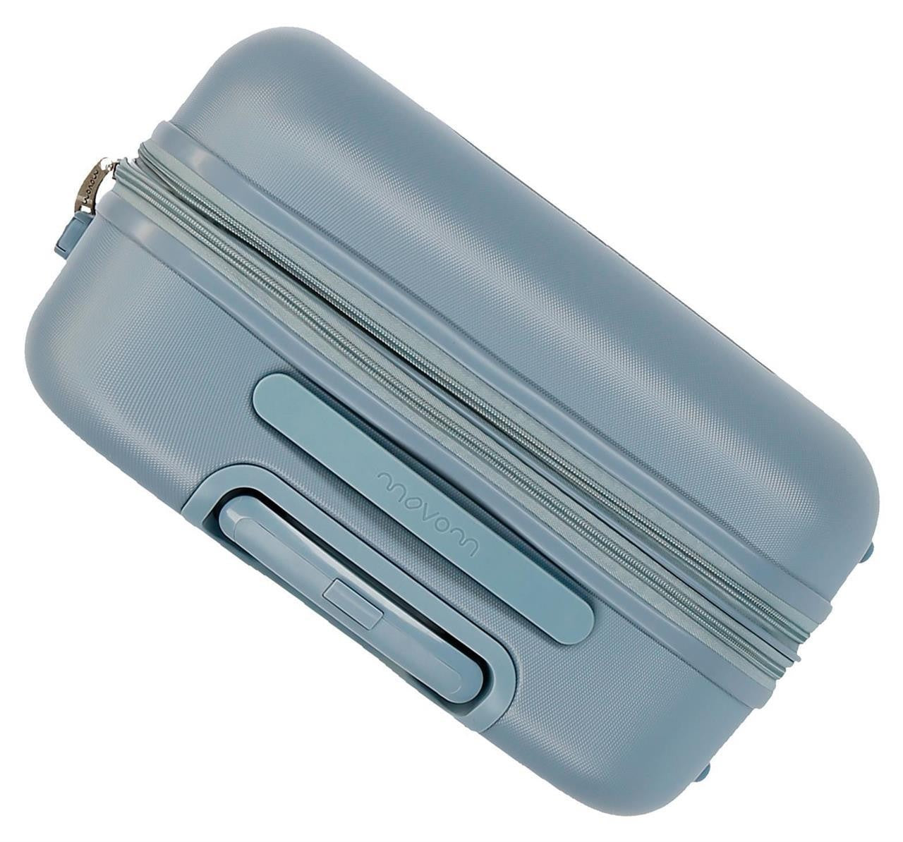 5999263 TROLLEY ABS 70CM.4R.MOVOM RIGA Ciel bleu