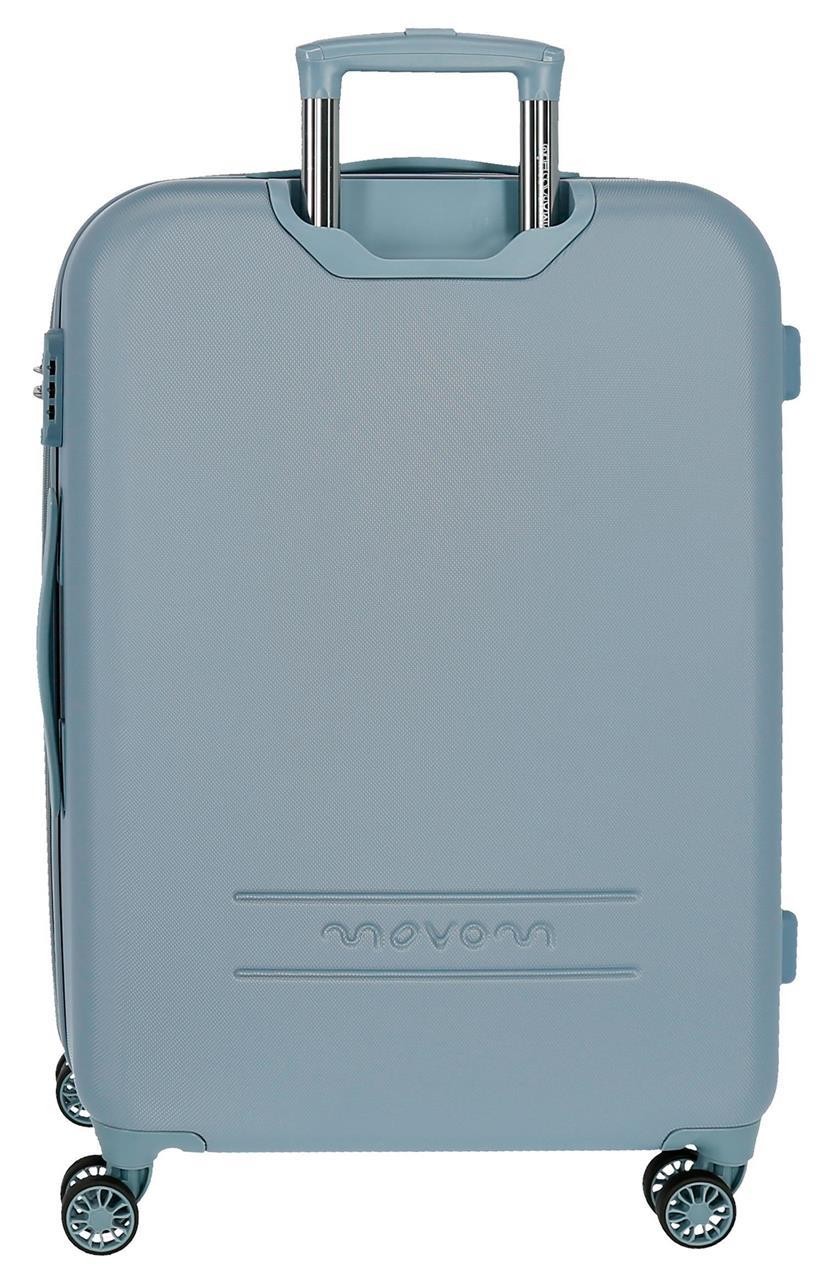 5999263 TROLLEY ABS 70CM.4R.MOVOM RIGA Ciel bleu
