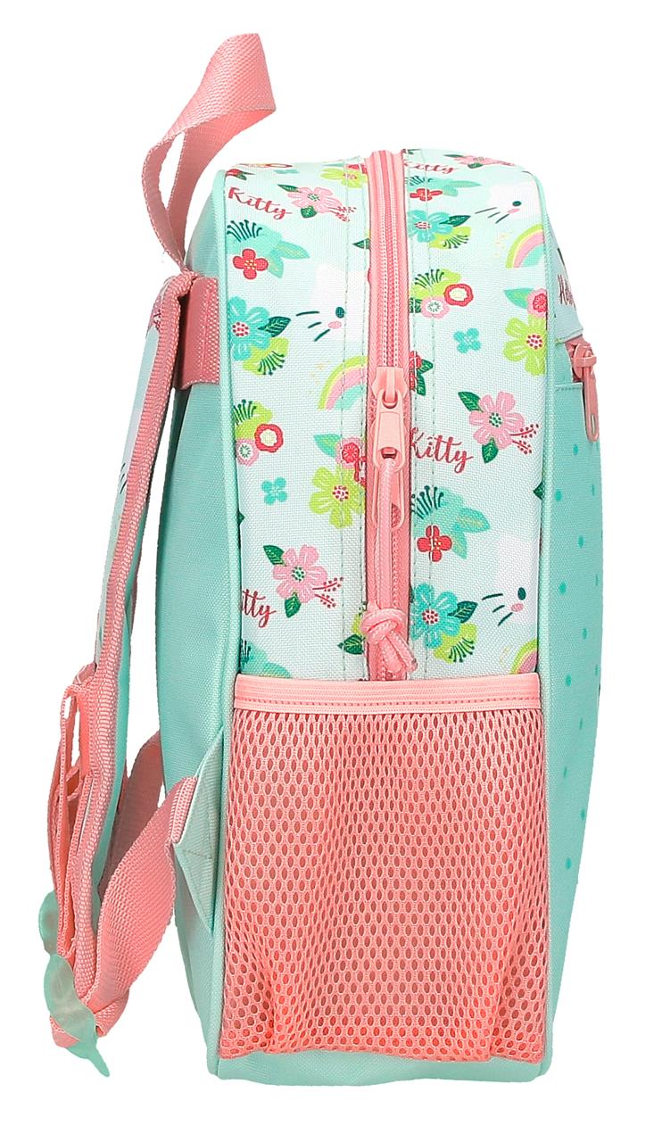 41221F1 MOCHILA ADAP. 28CM. FLORAL KITTY