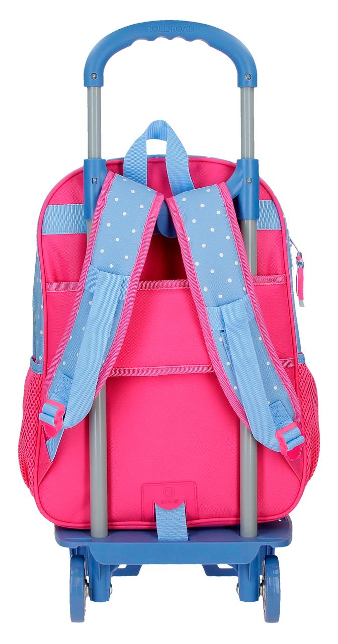 43123V1 ADAP-RUCKSACK. 40CM. C/CARRO. MINNIE BLUMEN