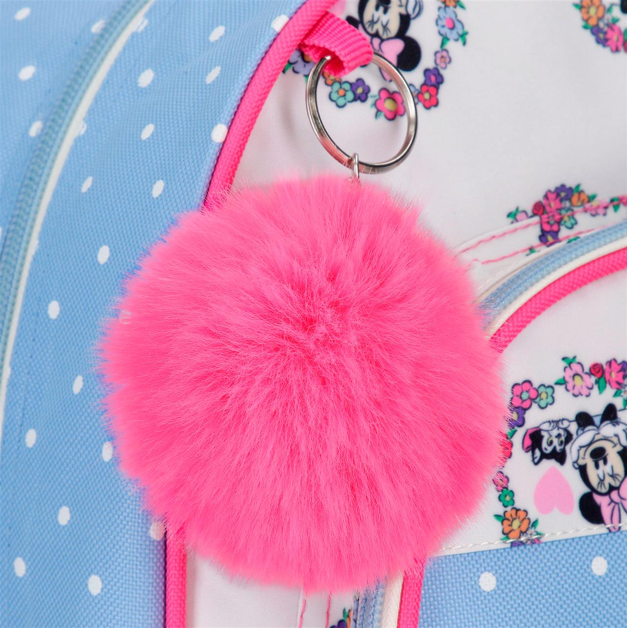 43123V1 ADAP-RUCKSACK. 40CM. C/CARRO. MINNIE BLUMEN