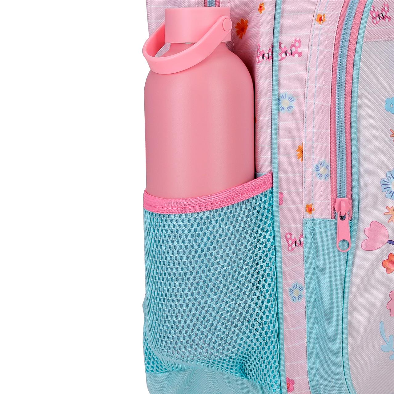 43223V1 ADAP BACKPACK. 40CM. C/CARRO. MINNIE HAPPY TO BE ME