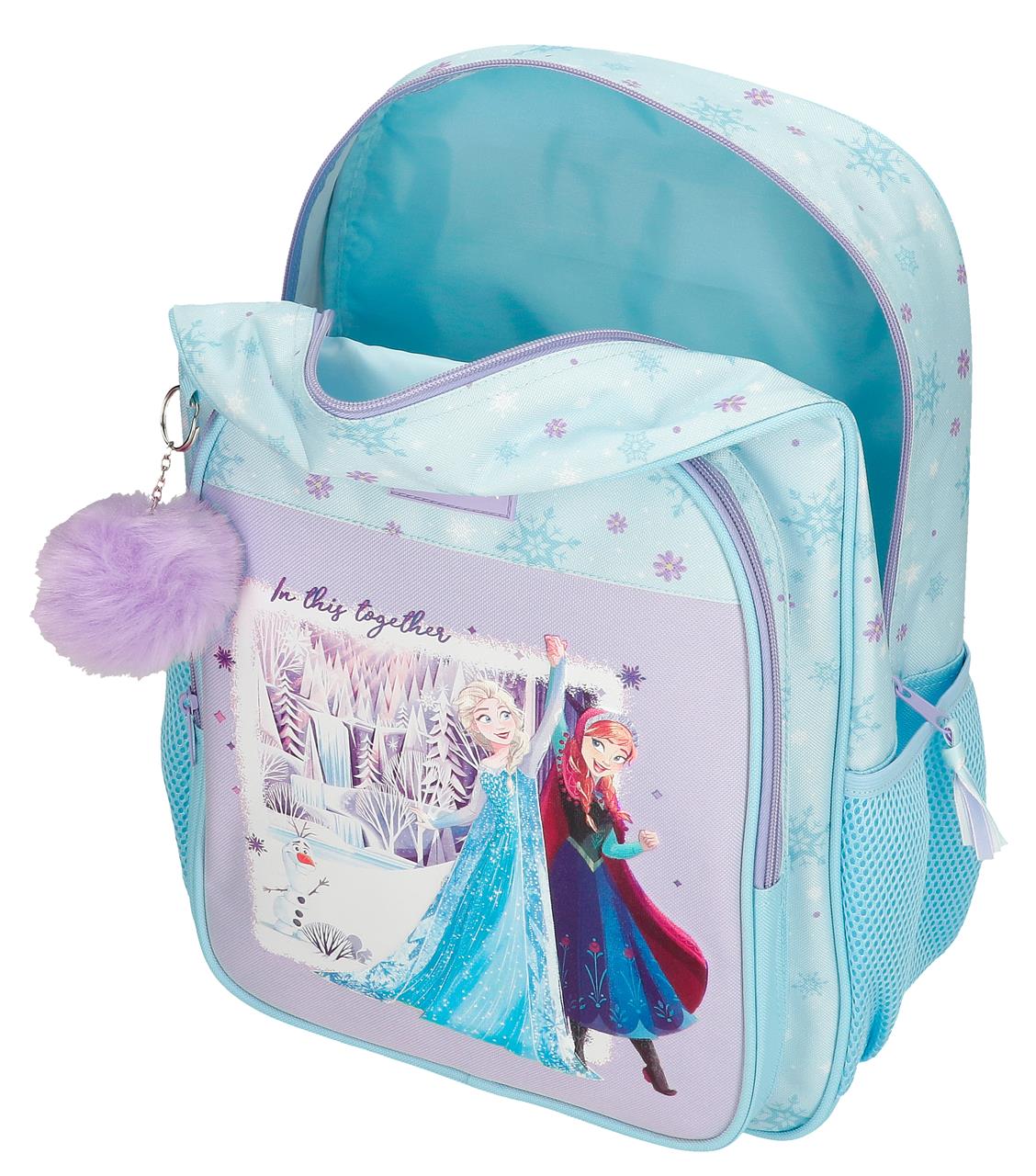 43323V1 ADAP BACKPACK. 40CM. C/CARRO. FROZEN IN THIS TOGETHER