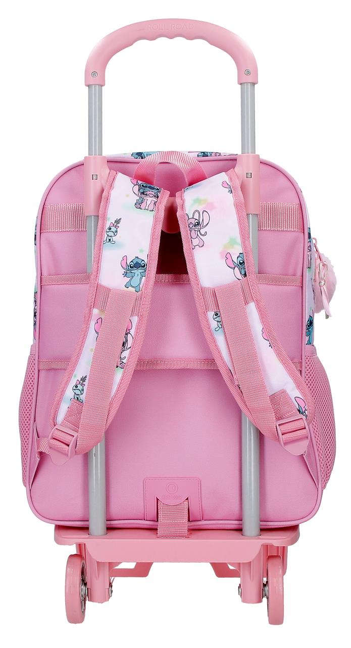 43523V1 ADAP BACKPACK. 40CM. C/CARRO STITCH YOU & ME