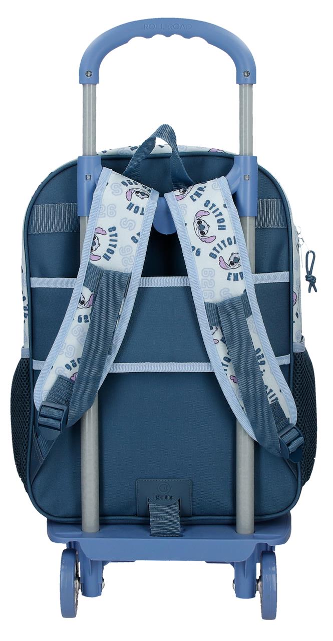 43623V1 ADAP BACKPACK. 40CM. C/CARRO. STITCH KEEP GOING