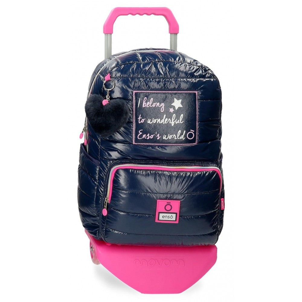 Portierender Rucksack Enso Make a Wish Mit Auto
