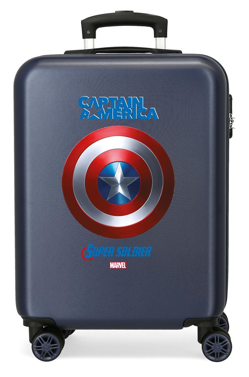 4671763 TROLLEY ABS 55CM. CAPTAIN AMERICA SKY AVENGERS
