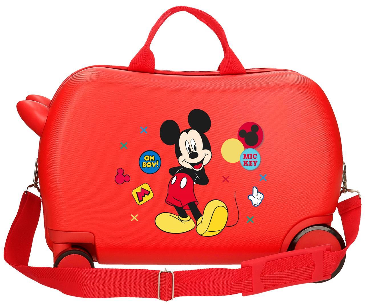 4681067 maleta INF.ABS 4R.(2 MULTI.) 45CM. MICKEY ENJOY THE