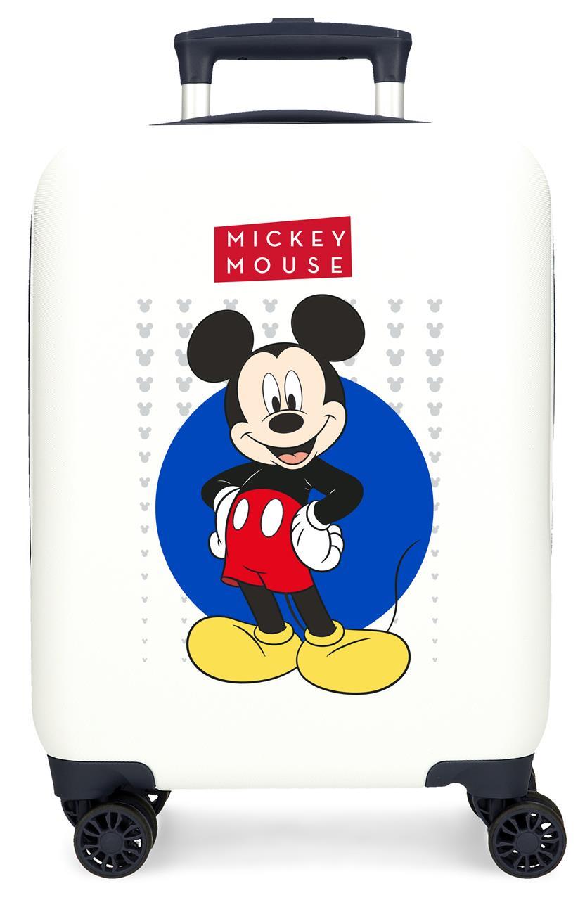 4681362 TROLLEY ABS 50 CM.4R MICKEY ENJOY THE DAY