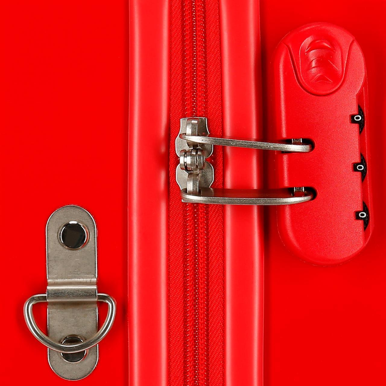 4689867 VALISE INFÉRIEUREABS 4R.(2 MULTI.) 50CM. MICKEY PROFITEZ DU