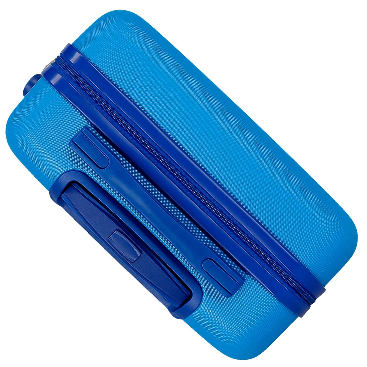 4651164 TROLLEY ABS 55CM.4R. SPIDERMAN ACTION AZUL